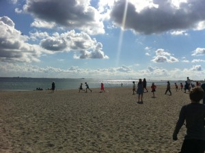 Tur til Stranden.