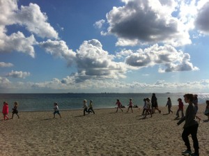 Tur til Stranden.